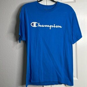 Champions‎ blue men’s size large shirt